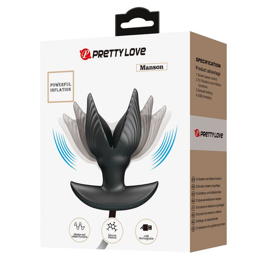 PRETTY LOVE - NAFUKOVACÍ A DOBÍJECÍ ANÁLNÍ KOlík