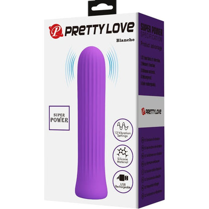 PRETTY LOVE - STIMULÁTOR VIBRATOR BLANCHE LILAC