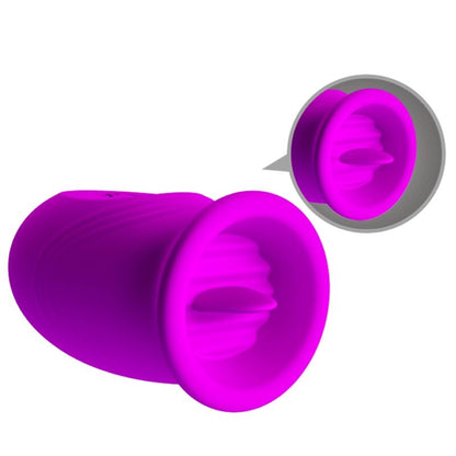 PRETTY LOVE - DAISY DUAL EGG DOBÍJECÍ VIBRÁTOR FIALOVÝ