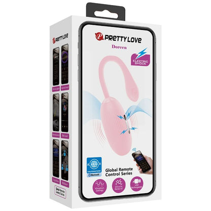 PRETTY LOVE - DOREEN PINK DOBÍJECÍ VIBRAČNÍ VAJÍČKO