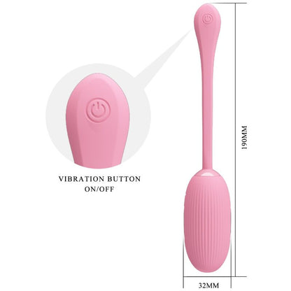 PRETTY LOVE - DOREEN PINK DOBÍJECÍ VIBRAČNÍ VAJÍČKO