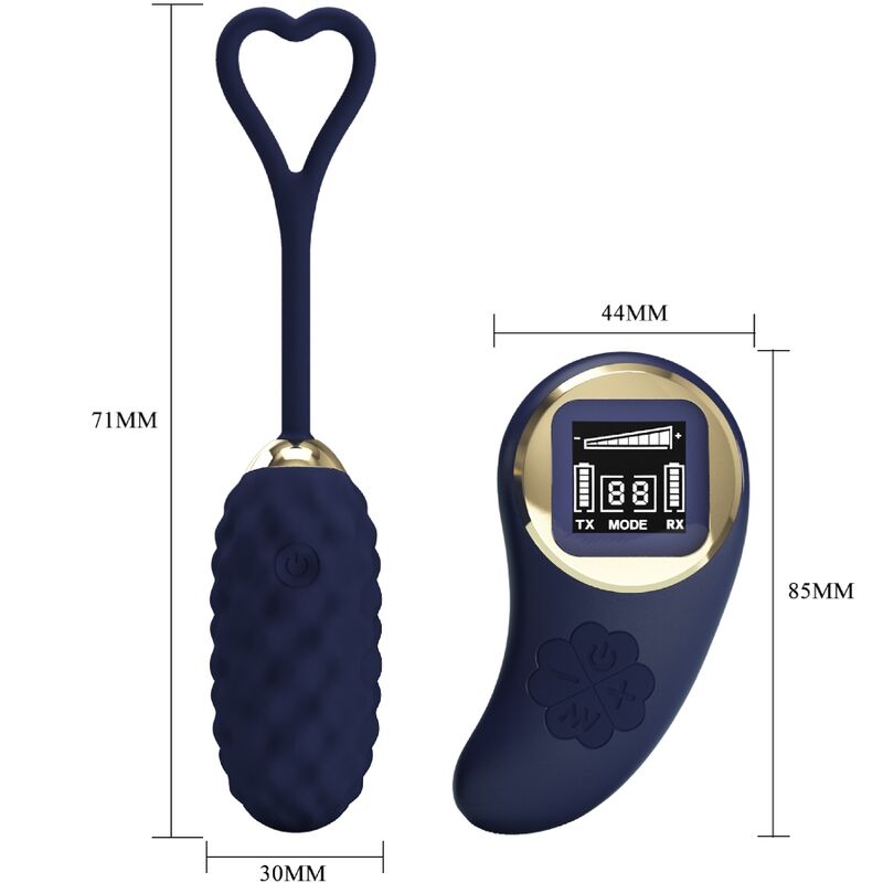 PRETTY LOVE - VIBRACE VAJÍČKO NA DÁLKOVÉ OVLÁDÁNÍ VIVIAN BLUE