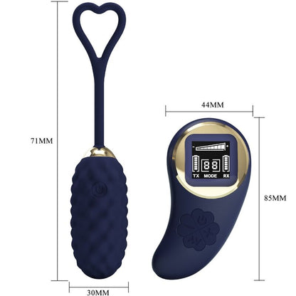 PRETTY LOVE - VIBRACE VAJÍČKO NA DÁLKOVÉ OVLÁDÁNÍ VIVIAN BLUE