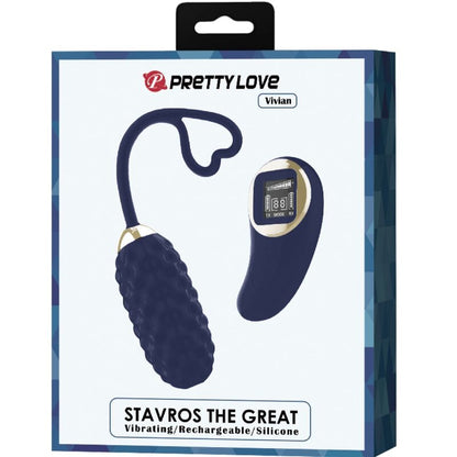 PRETTY LOVE - VIBRACE VAJÍČKO NA DÁLKOVÉ OVLÁDÁNÍ VIVIAN BLUE