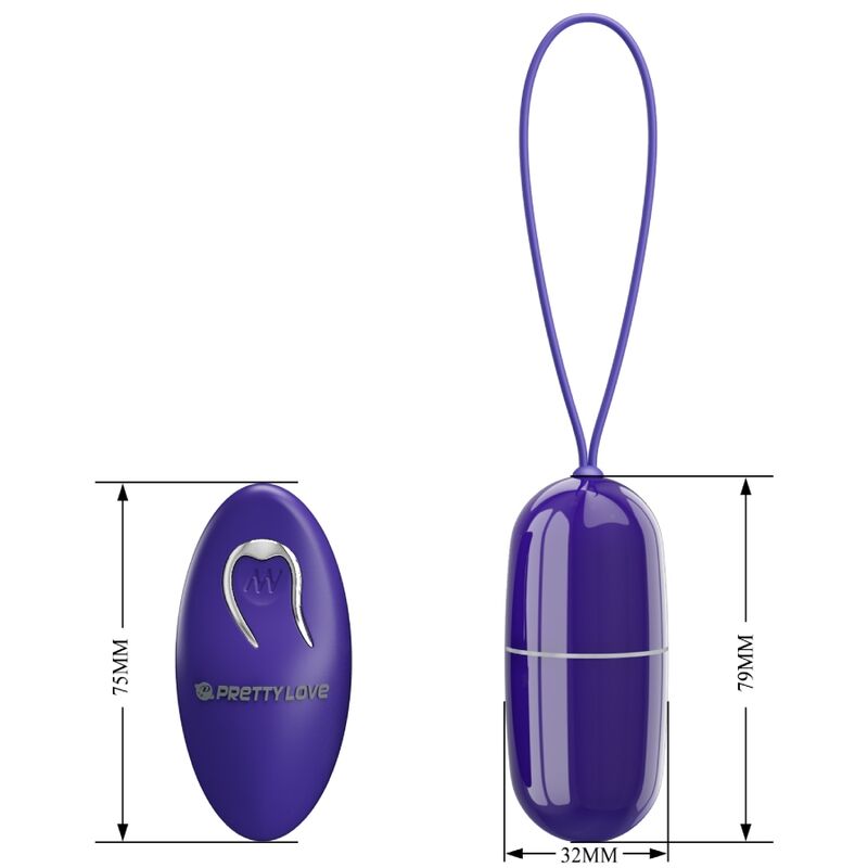 Krásná láska - Arvin Youth Violat Egg dálkové ovládání Violet
