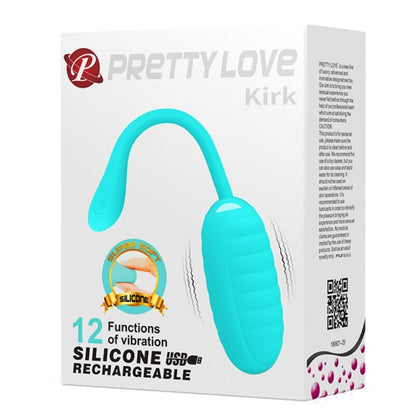 PRETTY LOVE - KIRK DOBÍJECÍ VIBRAČNÍ VAJÍČKO SVĚTLE ZELENÉ