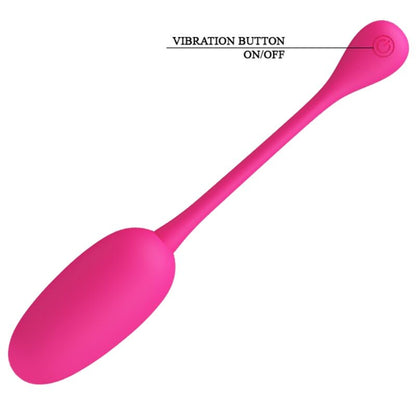 PRETTY LOVE - DOBÍJECÍ VIBRAČNÍ VAJÍČKO KNUCKER RŮŽOVÉ