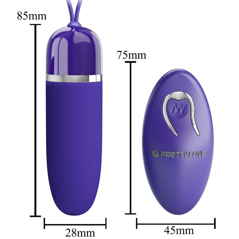 PRETTY LOVE - DARLENE YOUTH VIOLET MINI VIBRÁČNÍ KULIČKA