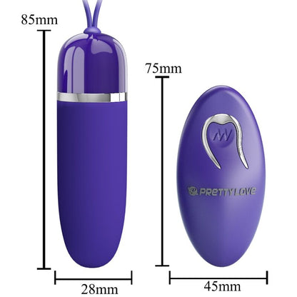 PRETTY LOVE - DARLENE YOUTH VIOLET MINI VIBRÁČNÍ KULIČKA
