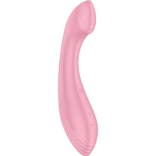 SATISFYER - G-FORCE VIBRÁTOR STIMULÁTOR G-BODU RŮŽOVÝ