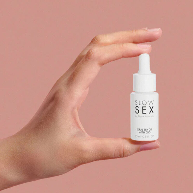 BIJOUX - SLOW SEX ORÁLNÍ SEX OLEJ S CBD 15 ML