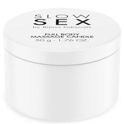 BIJOUX - SVÍČKA PRO POMALÝ SEX NA MASÁŽ TĚLA 50 G