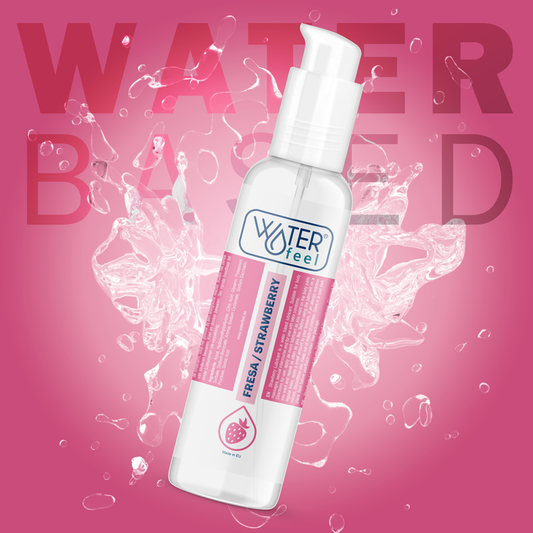 WATERFEEL - LUBRIKANT NA VODNÍ BÁZI S VÝŽIVOU JAHODA 175 ML