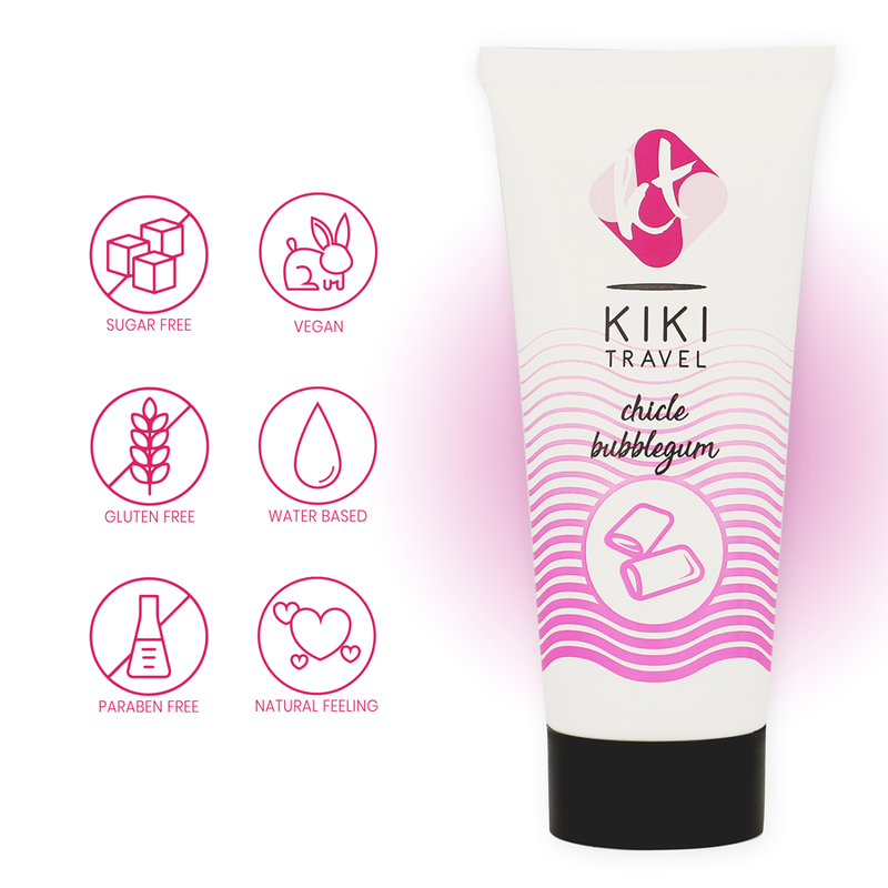 KIKÍ TRAVEL - LUBRIKANT S VÝRAZNÝM SYNEGEM 50 ML