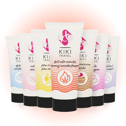 KIKÍ TRAVEL - LUBRIKANT S HORKÝM ÚČINEM CANNABIS 50 ML