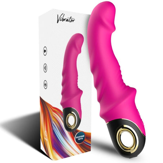 ARMONY - ROTAČNÍ VIBRAČNÍ DILDO JOYBLADE FUCHSIOVÁ