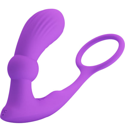 PRETTY LOVE - ANÁLNÍ KROUŽEK A VIBRÁTOR WARREN VIOLET