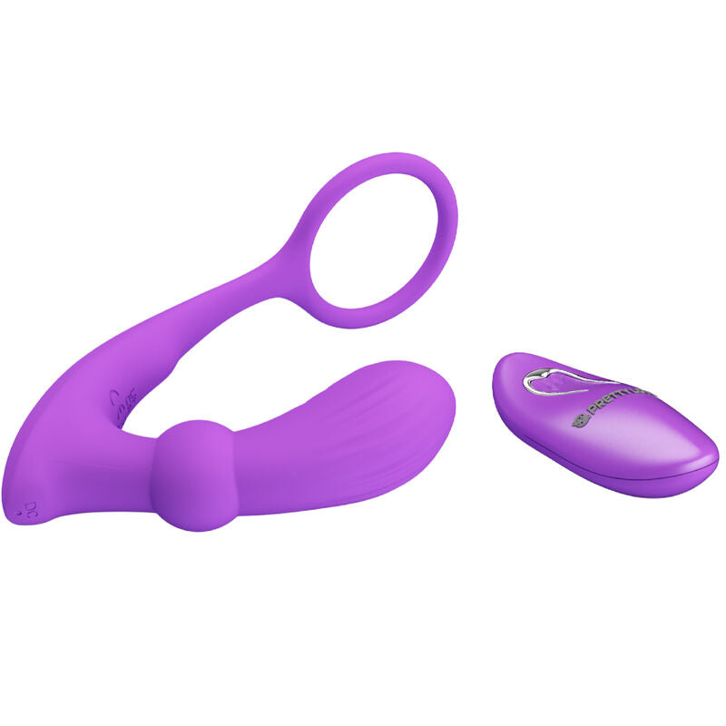 PRETTY LOVE - ANÁLNÍ KROUŽEK A VIBRÁTOR WARREN VIOLET