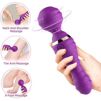 ARMONY - MASÁŽNÍ A VIBRÁTOR FREEDO MALÝ FIALOVÝ