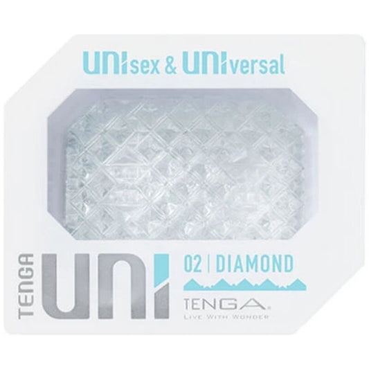 TENGA - UNI DIAMOND MASTURBÁTOR NÁPRSTEK