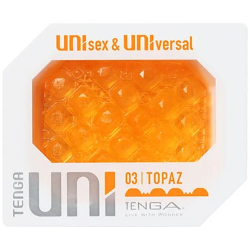 TENGA - UNI TOPAZ MASTURBÁTORSKÝ NÁPRSTEK