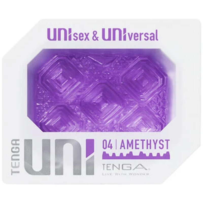 TENGA - UNI AMETYSTOVÝ MASTURBÁTORSKÝ NÁPRSTEK
