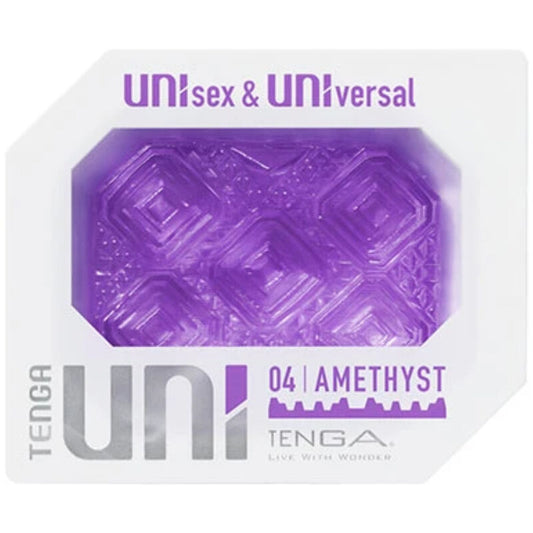 TENGA - UNI AMETYSTOVÝ MASTURBÁTORSKÝ NÁPRSTEK