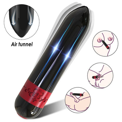 ARMONY - ROCKET VIBRATOR BULLET DÁLKOVÝ OVLÁDAČ ČERNÝ