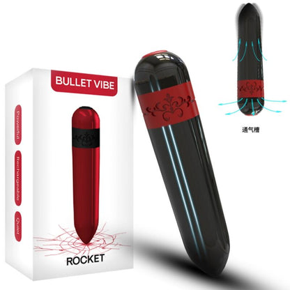 ARMONY - ROCKET VIBRATOR BULLET DÁLKOVÝ OVLÁDAČ ČERNÝ