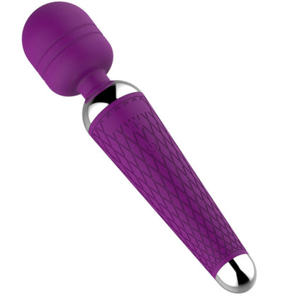 ARMONY - FIALOVÝ FLEXIBILNÍ MASÁŽNÍ PŘÍSTROJ A VIBRÁTOR NA HLAVU