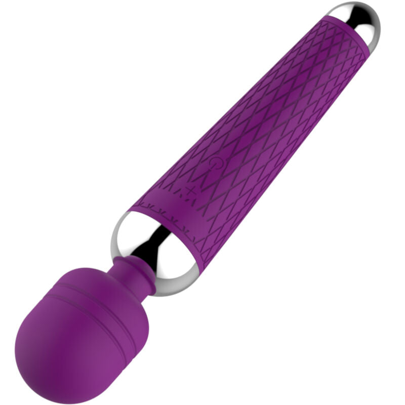 ARMONY - FIALOVÝ FLEXIBILNÍ MASÁŽNÍ PŘÍSTROJ A VIBRÁTOR NA HLAVU