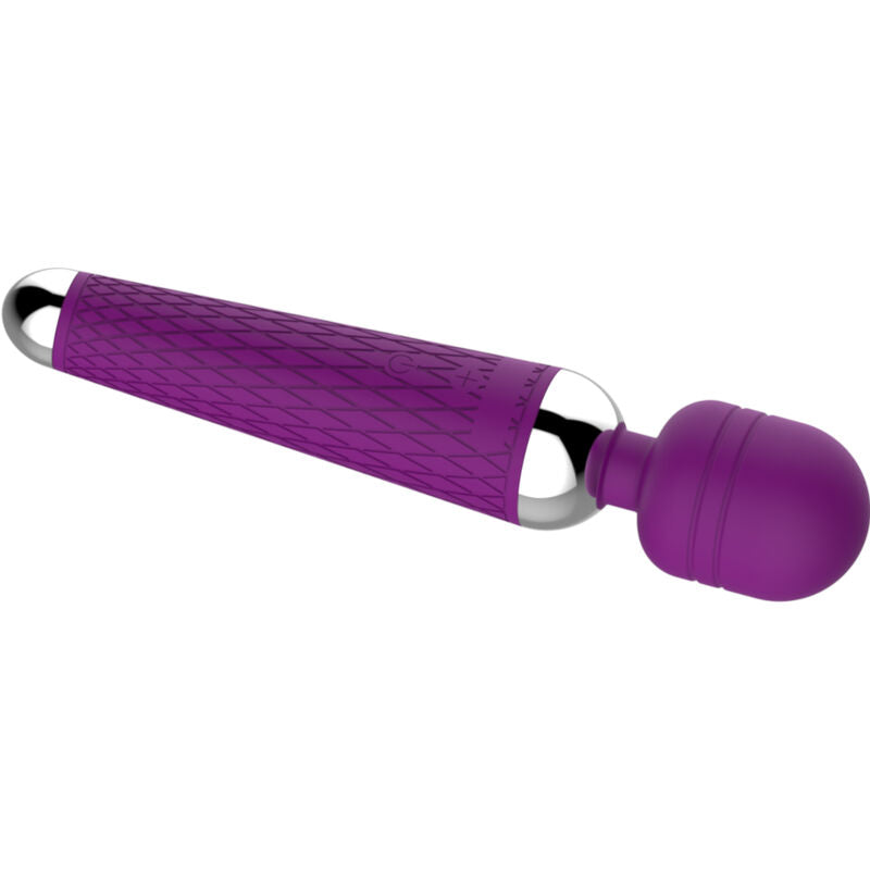 ARMONY - FIALOVÝ FLEXIBILNÍ MASÁŽNÍ PŘÍSTROJ A VIBRÁTOR NA HLAVU