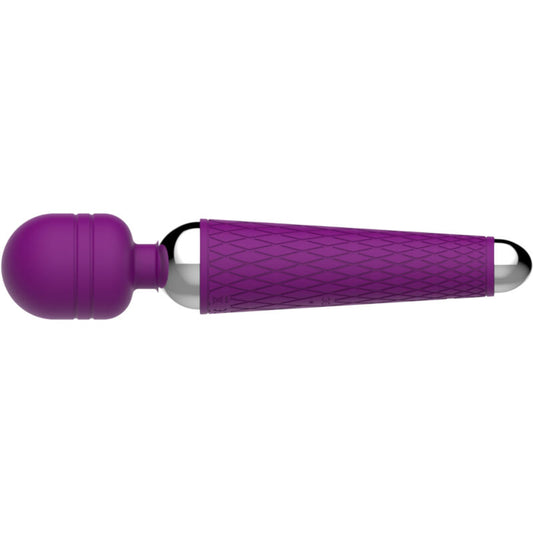 ARMONY - FIALOVÝ FLEXIBILNÍ MASÁŽNÍ PŘÍSTROJ A VIBRÁTOR NA HLAVU
