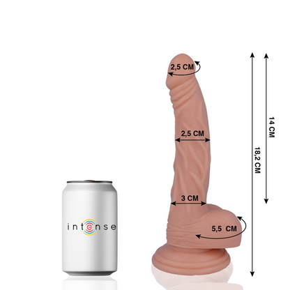 MR INTENSE - 12 REALISTICKÝCH KOHOUTŮ 18,2 CM -O- 2,5 CM