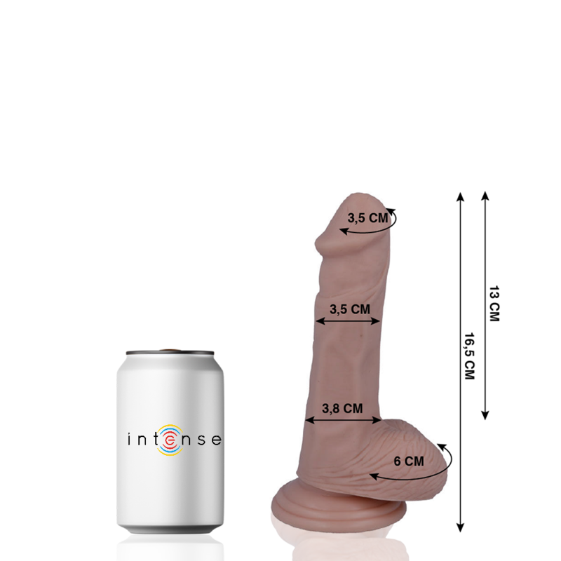 MR INTENSE - 5 REALISTICKÝCH KOHOUTŮ 16,5 CM -O- 3,5 CM