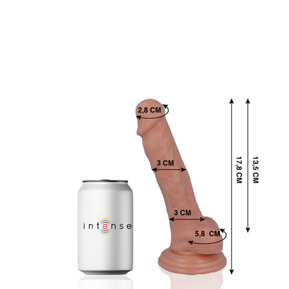 PAN INTENSE - 9 REALISTICKÝCH PÉROV 17,8 CM -O- 3 CM