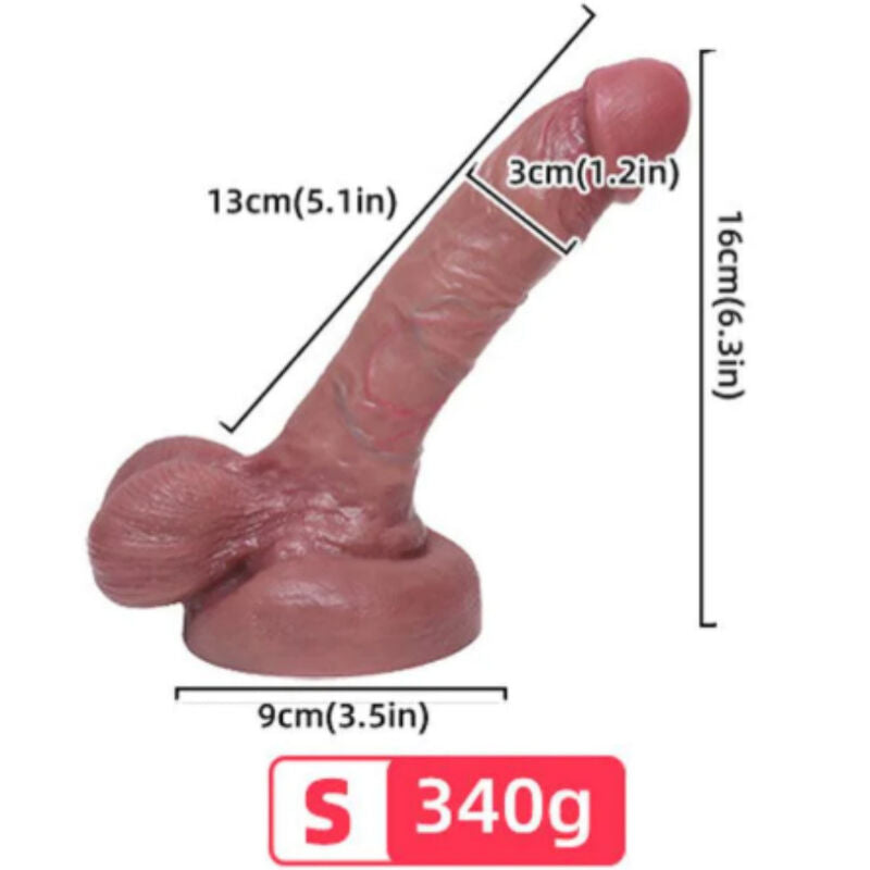 ARMONY - REALISTICKÉ SILIKONOVÉ DILDO 13 CM