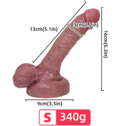 ARMONY - REALISTICKÉ SILIKONOVÉ DILDO 13 CM