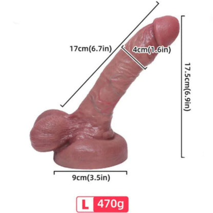ARMONY - REALISTICKÉ SILIKONOVÉ DILDO 17 CM