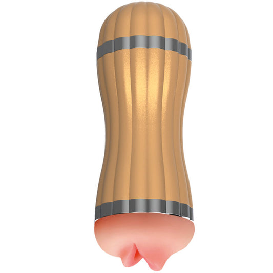 ARMONY - BEVIS DVOJITÝ MASTURBÁTOR NA VAGÍNU A ÚSTA ZLATÝ
