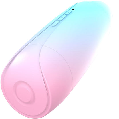 ARMONY - DVOJITÝ VIBRAČNÍ A MASTURBÁTOR DO VAGÍNY A ÚST RAINBOW
