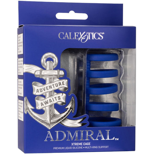 CALEXOTICS - ADMIRAL XTREME CAGE MODRÁ