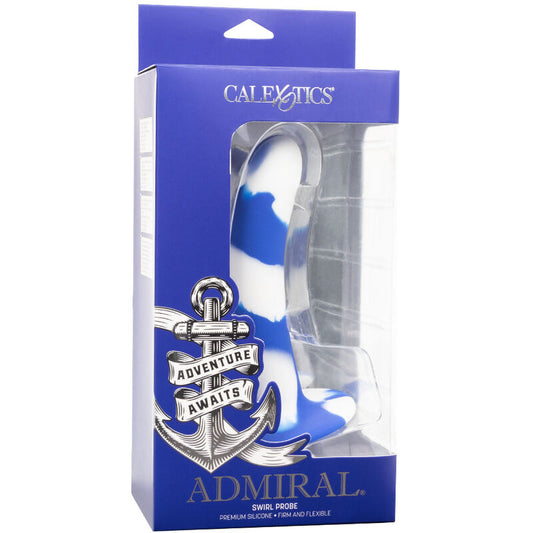 CALEXOTICS - ADMIRAL SWIRL DILDO FLEXIBILNÍ