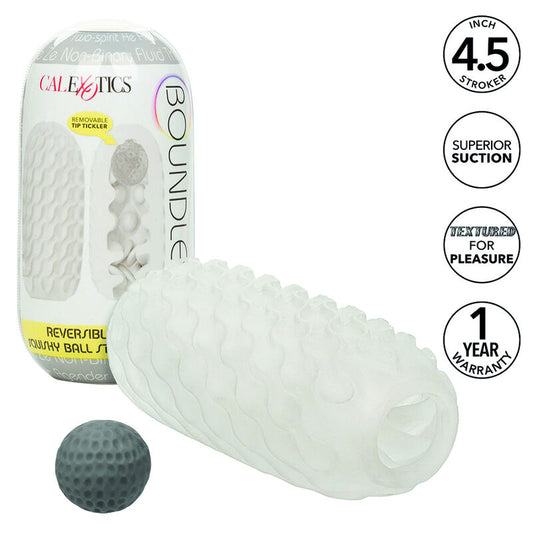 CALEXOTICS - BOUNDLESS OBOUSTRANNÁ MÁČKA S MÍČKEM ŽLUTÁ