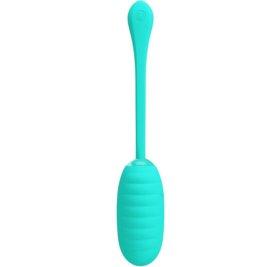PRETTY LOVE - KIRK DOBÍJECÍ VIBRAČNÍ VAJÍČKO AQUA GREEN