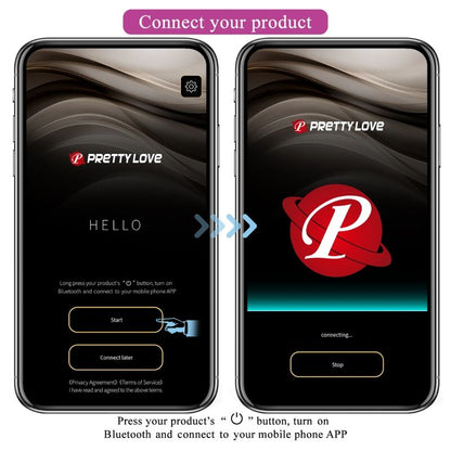 PRETTY LOVE - CATALINA VIBRÁTOR S APLIKACÍ A DÁLKOVÝM OVLÁDÁNÍM FIALOVÝ