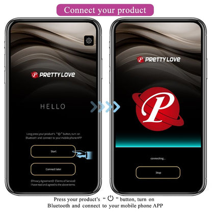 PRETTY LOVE - ANÁLNÍ KOlík JEFFERSON OVLÁDANÝ APLIKACÍ FIALOVÝ
