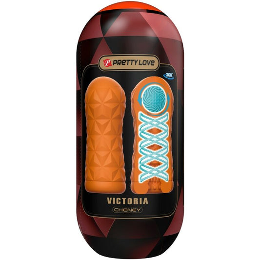PRETTY LOVE - MASTURBÁTOR VICTORIA CHENEY ORANŽOVÝ