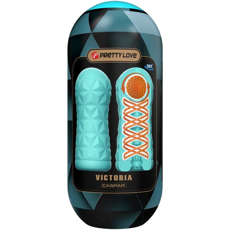 Krásná láska - masturbátor Victoria Caspar Aqua Green
