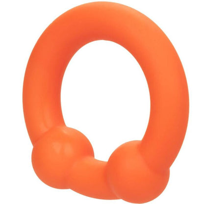CALEXOTICS - ALPHA DVOJITÝ KULIČKOVÝ KROUŽEK ORANŽOVÝ